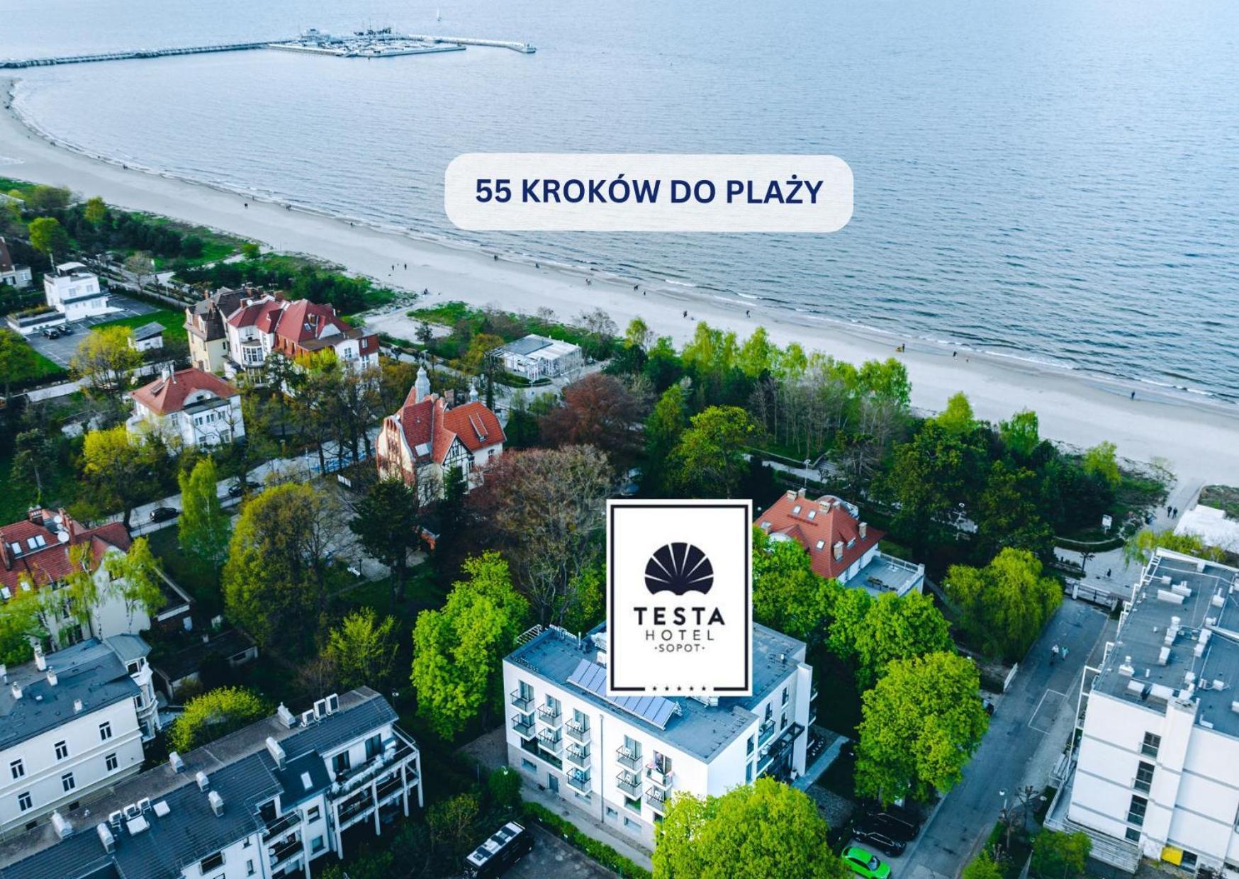 Hotel Testa Сопот Экстерьер фото
